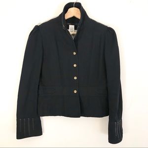 Marc Jacobs Blazer Navy Military Jacket Size 8